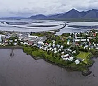 Borgarnes, Islande