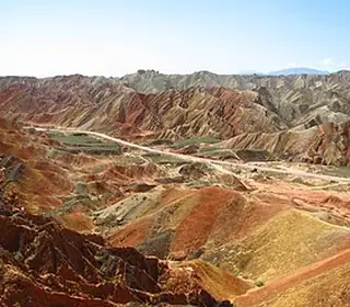 Zhangye, République populaire de Chine