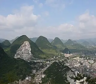Liupanshui, République populaire de Chine
